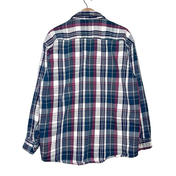 Anchor Blue | Men | Y2K Vintage Double Pocket Heavy Twill Shirt Jacket | Large - Picture 2 of 10